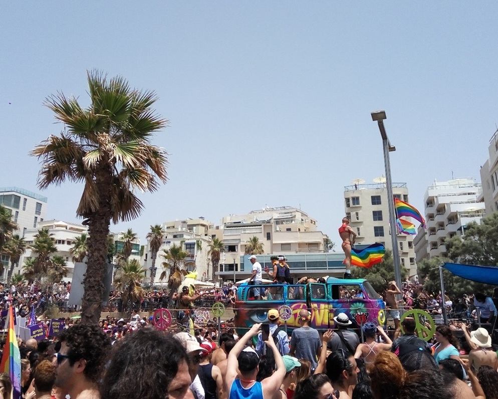 מצעד גאווה בתל אביב 2016, צילום: גילי הרטל