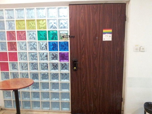 מרחב בטוח בבית הפתוח (צילום: גילי הרטל)