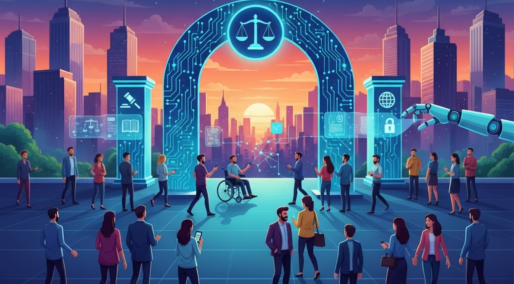 Increasing people's ability to access the legal system and overcoming obstacles and challenges