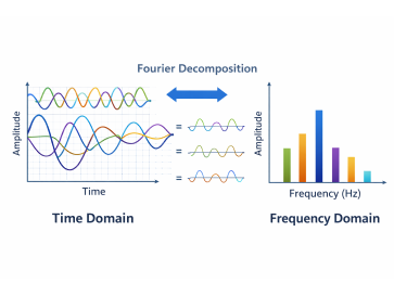 Frequency Domain, Spectral Analysis, Shock Persistence and Volatility, and Linearly Interpolated Time Series