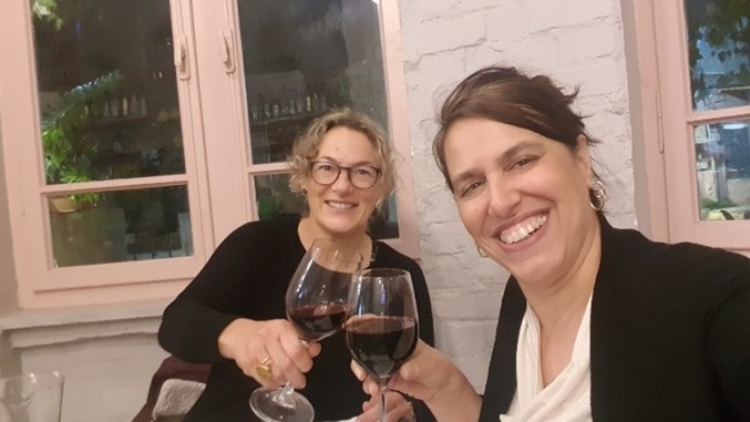 פרופ' סלביה אדלר ופרופ' גליה ינושבסקי