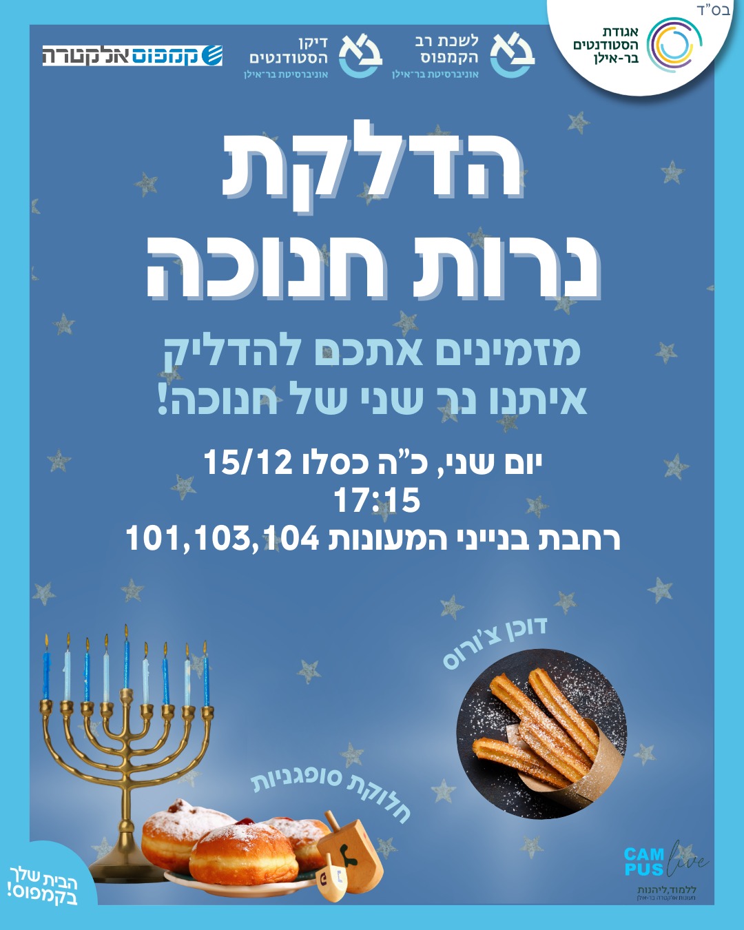 הדלקת נרות חנוכה 