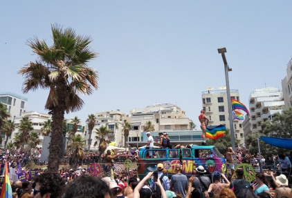 מצעד גאווה בתל אביב 2016, צילום: גילי הרטל