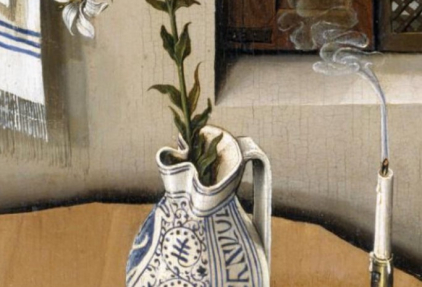 Robert Campin and workshop, Mérode Altarpiece, 1425-28 