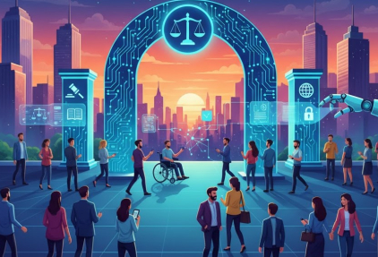 Increasing people's ability to access the legal system and overcoming obstacles and challenges