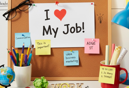 I love my work