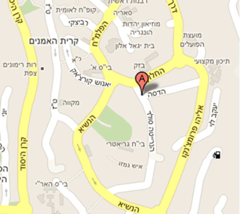 מיקום הפקולטה לרפואה