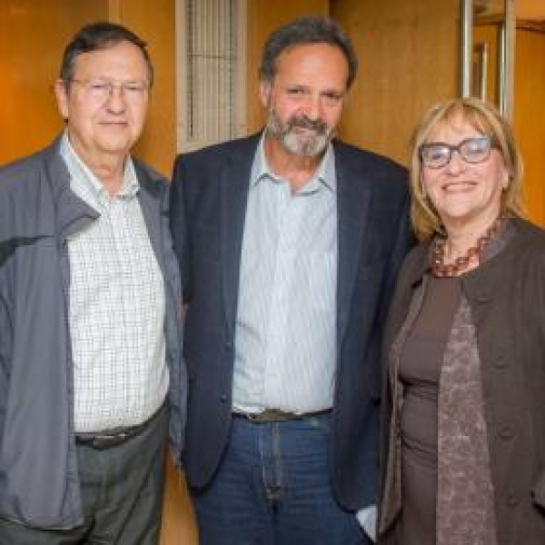 Miri Faust (Rector)  and Joseph Deutsch (Dean)