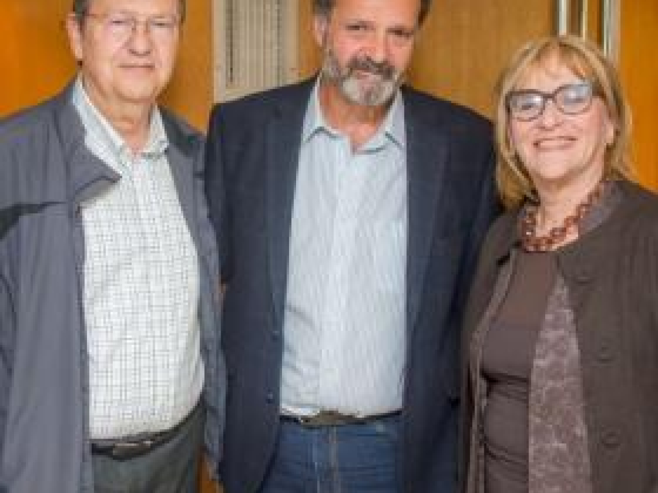 Miri Faust (Rector)  and Joseph Deutsch (Dean)